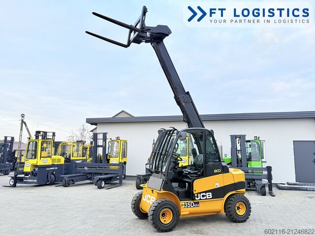 Teleskoplader JCB TLT 35D 4X4 CABIN POSITIONER NEW TIRES