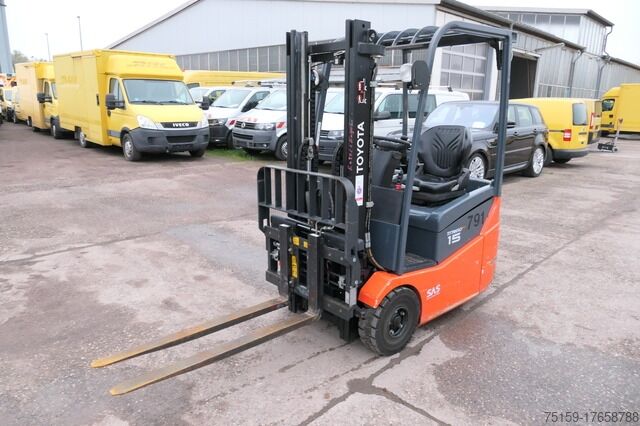 Sonstige toyota 7FBEST 15 3-Rad DUPLEX HUBHÖHE 3m