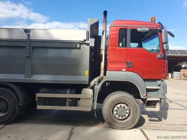 Tipper truck MAN TGS 26.400 6x6 Kipper