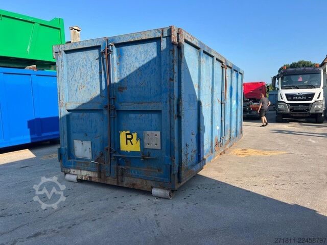 Abrollcontainer  CONTAINER SCARRABILE USATO A CIELO APERTO