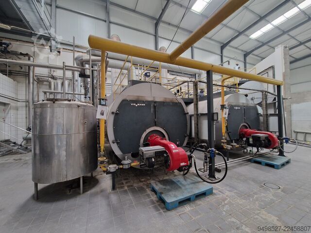 Wiessmann vitmax 2000 2 x 5000 kW complete. Wiessman Vitomax 2000
