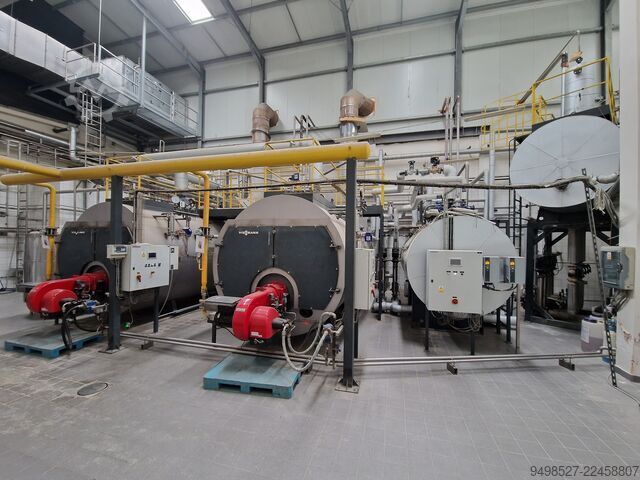 Wiessmann vitmax 2000 2 x 5000 kW complete. Wiessman Vitomax 2000