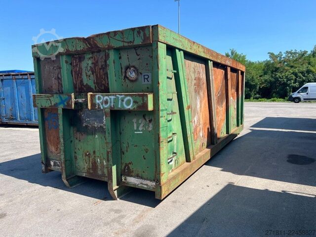 Abrollcontainer  CONTAINER SCARRABILE USATO A CIELO APERTO