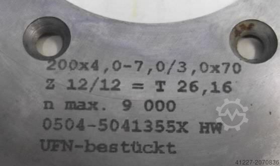 Saw blade AKE Ø 200x4,0-7,0/3,0x70