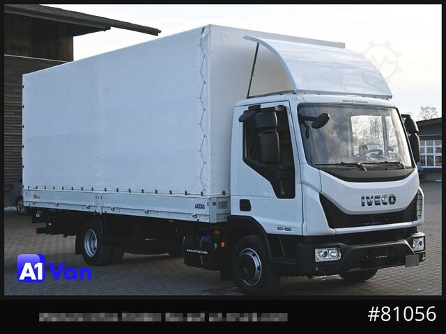 Customized van IVECO Eurocargo 80E19 Pritsche Plane, LBW, Luftfederung