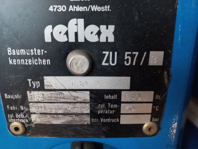 Luftkompressoren / Kolbenkompressor Reflex ZU 57/3 Industrial Air Compressor – 180L