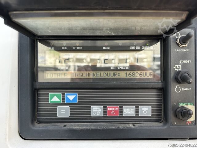 Refrigerated/freezer transport Sor Iberica SOR-S3E / Carrier Vector 1550 / BPW Trommel / K...