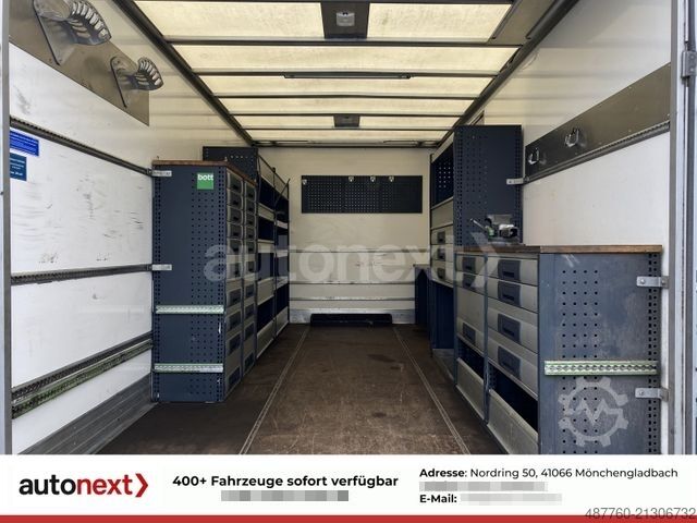 Transporter mit Koffer IVECO Daily 70C18H DoKa Aut.*WERKSTATT* LBW+6-SITZE