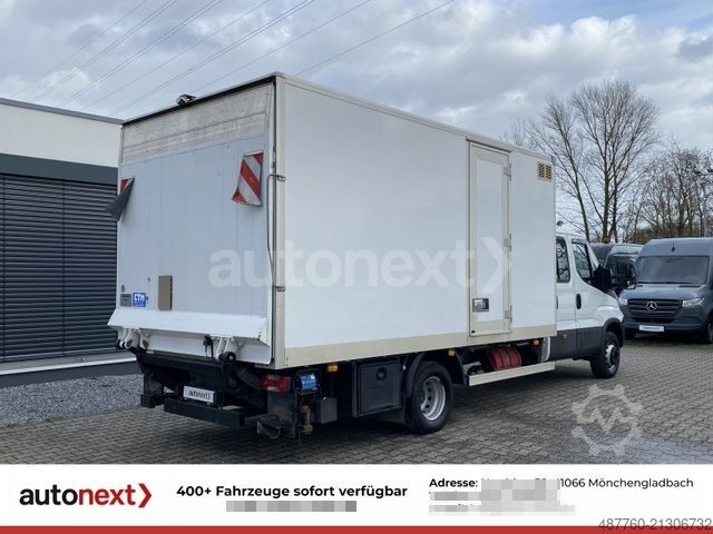 Transporter mit Koffer IVECO Daily 70C18H DoKa Aut.*WERKSTATT* LBW+6-SITZE