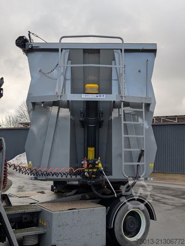 Kipper Auflieger STAS HardoX Stahl 86 m³, Liftachse, ALCOA, MIETEN?