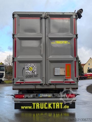 Kipper Auflieger STAS HardoX Stahl 86 m³, Liftachse, ALCOA, MIETEN?