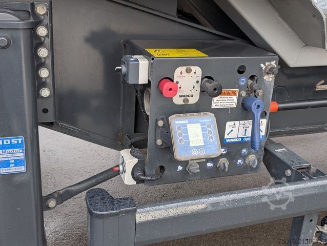 Kipper Auflieger STAS HardoX Stahl 86 m³, Liftachse, ALCOA, MIETEN?