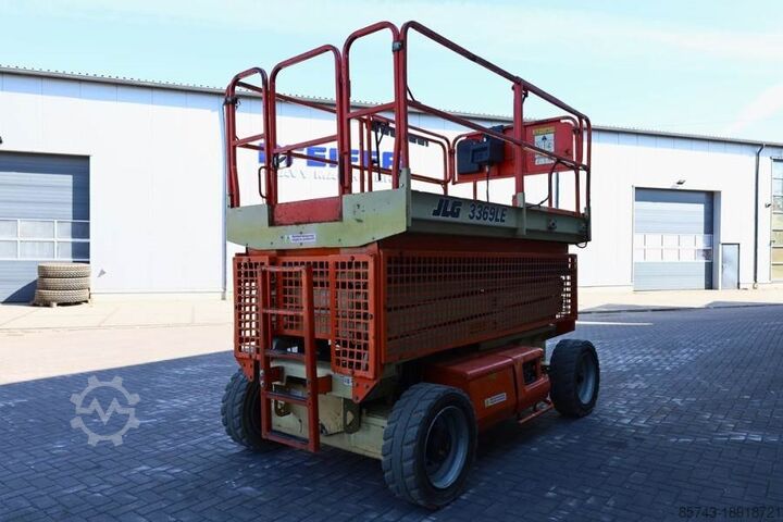 Scherenhebebühne JLG 3369LE Electric, 12m Working Height, 450kg Capacit