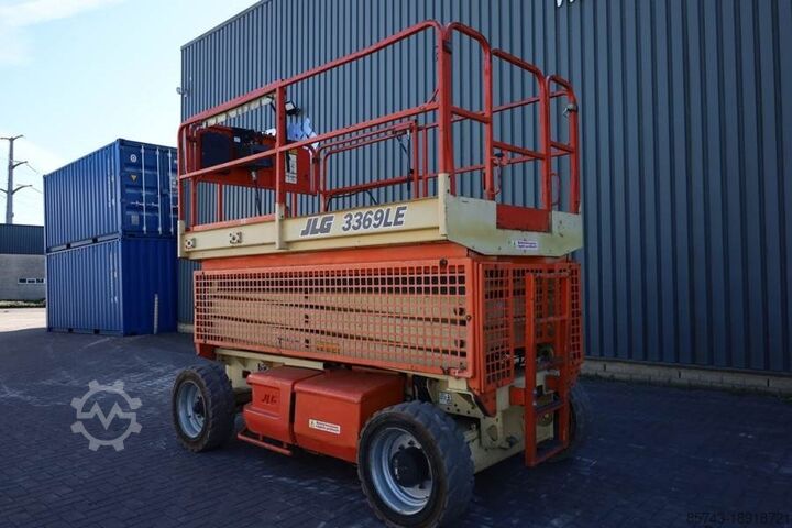 Scherenhebebühne JLG 3369LE Electric, 12m Working Height, 450kg Capacit