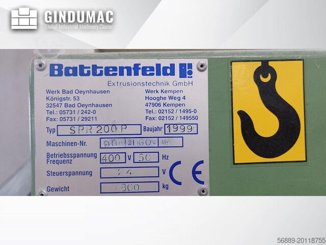 Doppelschneckenextruder KraussMaffei KMD 75 XS/P