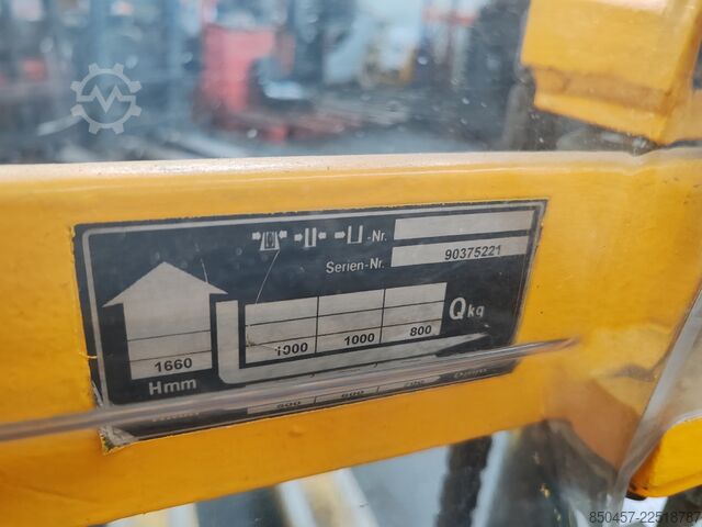 Stackers Stand-on Jungheinrich ERD 120 defect