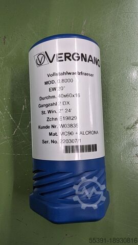 Wälzfräser Vorfäser Vergnano / Saazor Vergnano / Saazor Wälzfräser Vorfäser