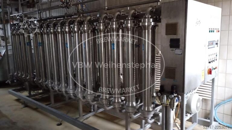 Membrane filtration plant Seitz-Filter-Werke 