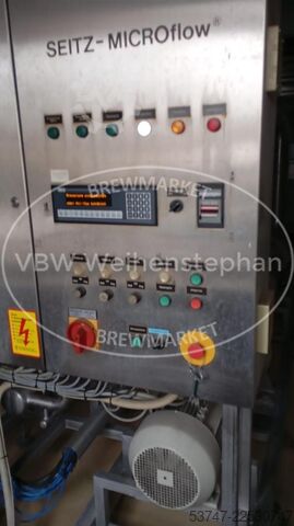 Membrane filtration plant Seitz-Filter-Werke 