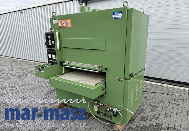Wide belt sander with pad STEMAC LCRT 900 2 agregaty walec metalowy