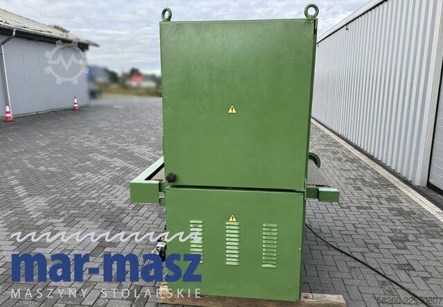 Wide belt sander with pad STEMAC LCRT 900 2 agregaty walec metalowy