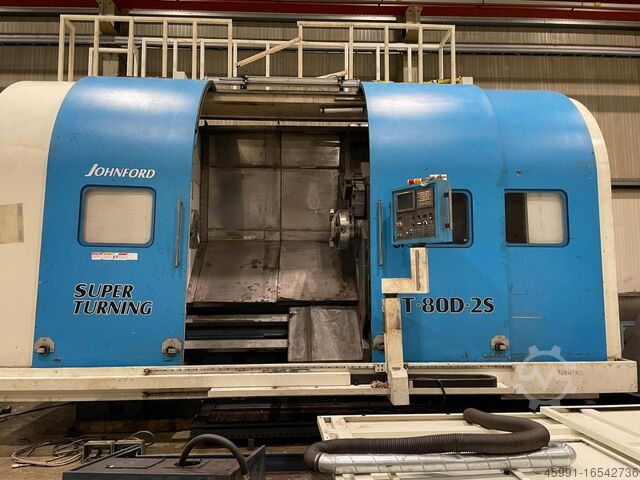 CNC turning and milling center JOHNFORD GT-80D-2S