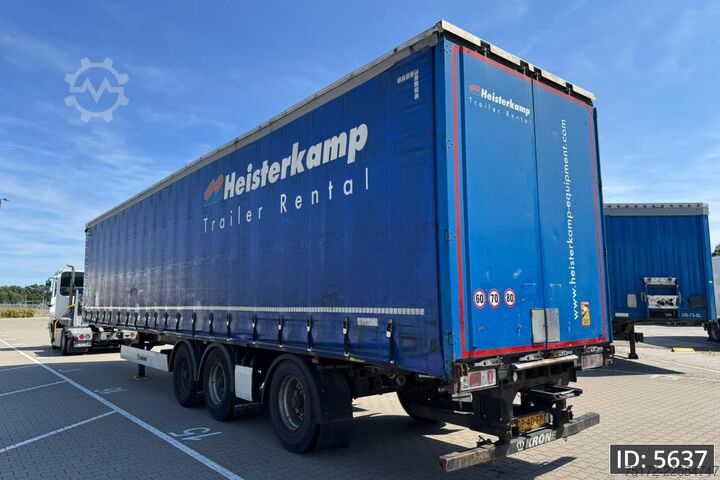 Schiebeplanen Krone SD / Steering axle / Lift axle / Mounted forkli...