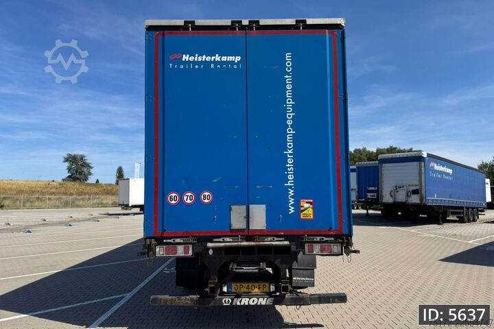 Schiebeplanen Krone SD / Steering axle / Lift axle / Mounted forkli...