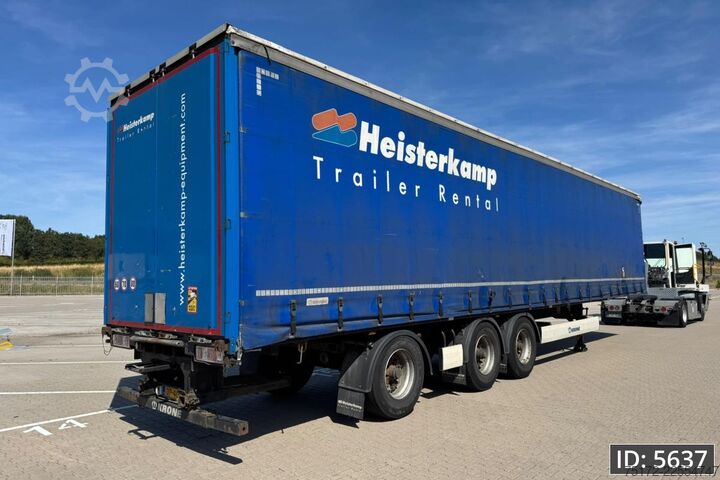 Schiebeplanen Krone SD / Steering axle / Lift axle / Mounted forkli...