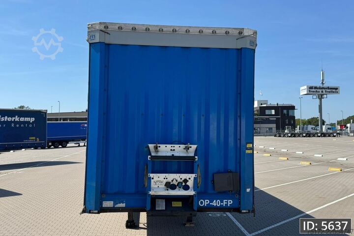 Schiebeplanen Krone SD / Steering axle / Lift axle / Mounted forkli...
