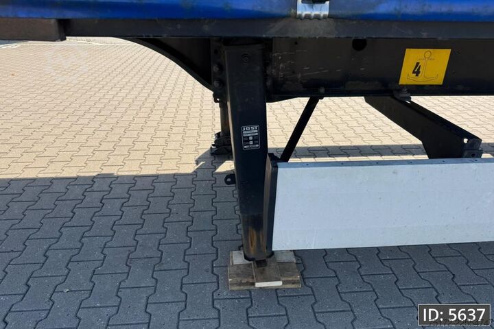 Schiebeplanen Krone SD / Steering axle / Lift axle / Mounted forkli...
