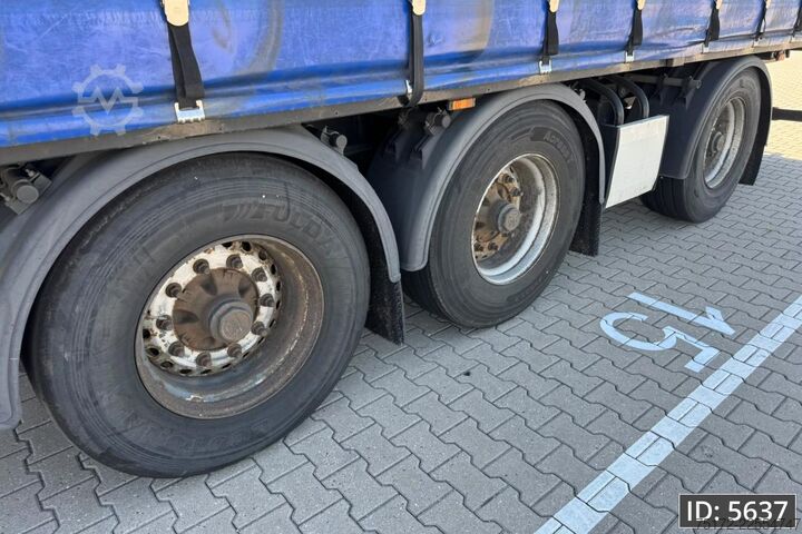 Schiebeplanen Krone SD / Steering axle / Lift axle / Mounted forkli...