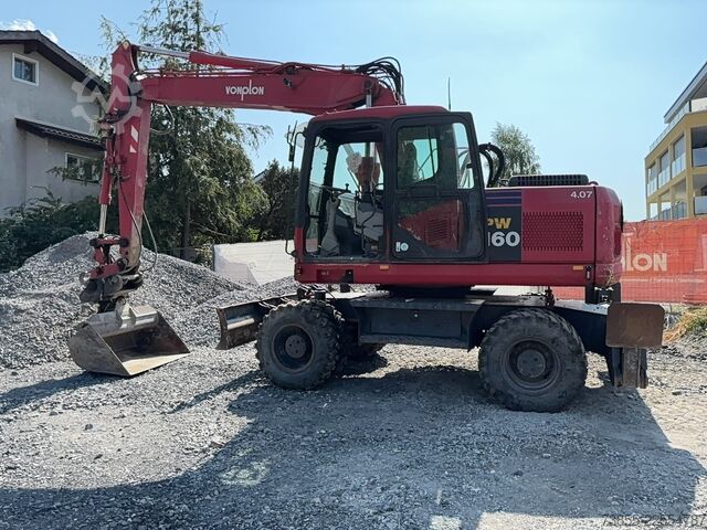 Mobilbagger Komatsu PW160-7K