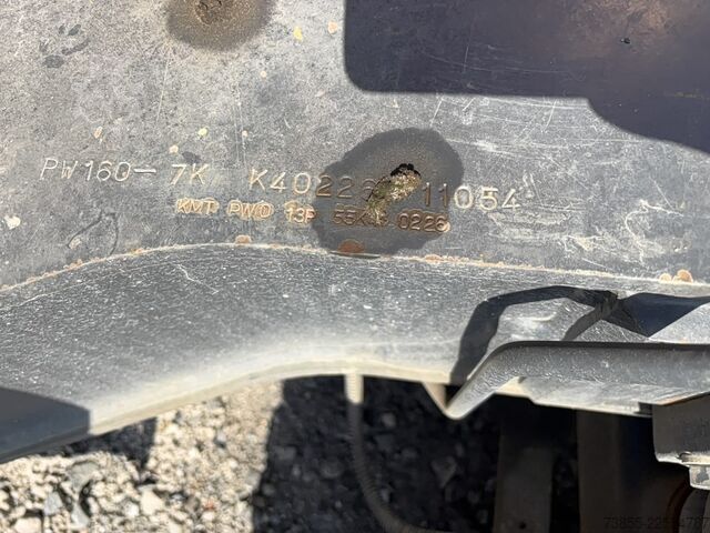 Mobilbagger Komatsu PW160-7K