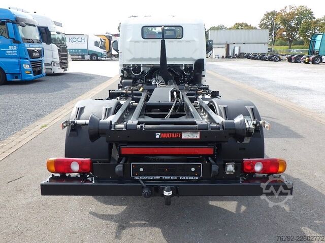 Transporter mit Kipper FUSO Canter 7 C 18 HIAB Abroller/AHK/Klima/LED/24 tkm