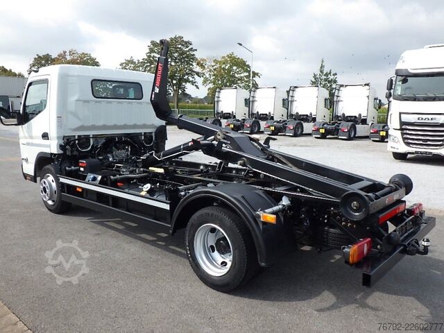 Transporter mit Kipper FUSO Canter 7 C 18 HIAB Abroller/AHK/Klima/LED/24 tkm