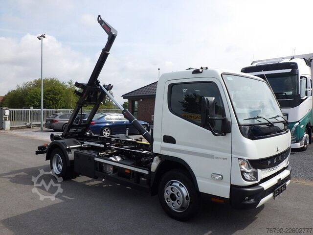 Transporter mit Kipper FUSO Canter 7 C 18 HIAB Abroller/AHK/Klima/LED/24 tkm