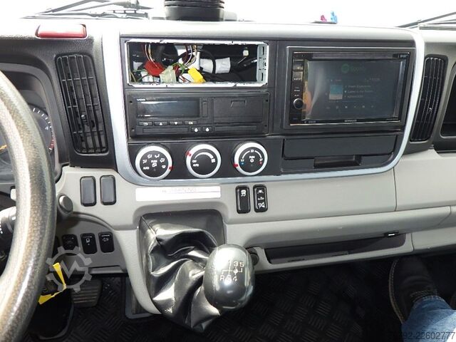 Transporter mit Kipper FUSO Canter 7 C 18 HIAB Abroller/AHK/Klima/LED/24 tkm