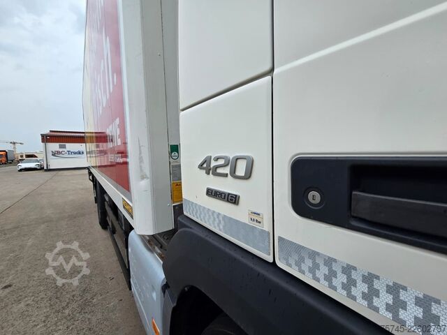 Refrigerated truck VOLVO FM420*FRIGOBLOCK*VOLLLUFT*PALFINGER LBW  2.5T*