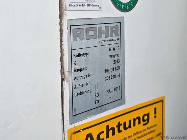 Refrigerated truck VOLVO FM420*FRIGOBLOCK*VOLLLUFT*PALFINGER LBW  2.5T*