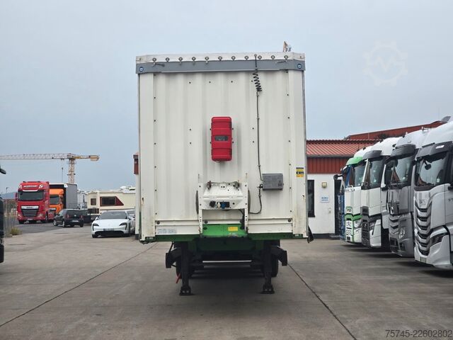 Open semitrailer with tarp KRONE SD * PR.+PL. * SAFETY ROOF * BPW * LIFT *