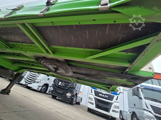 Open semitrailer with tarp KRONE SD * PR.+PL. * SAFETY ROOF * BPW * LIFT *