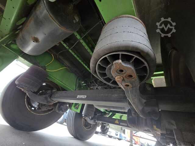 Open semitrailer with tarp KRONE SD * PR.+PL. * SAFETY ROOF * BPW * LIFT *