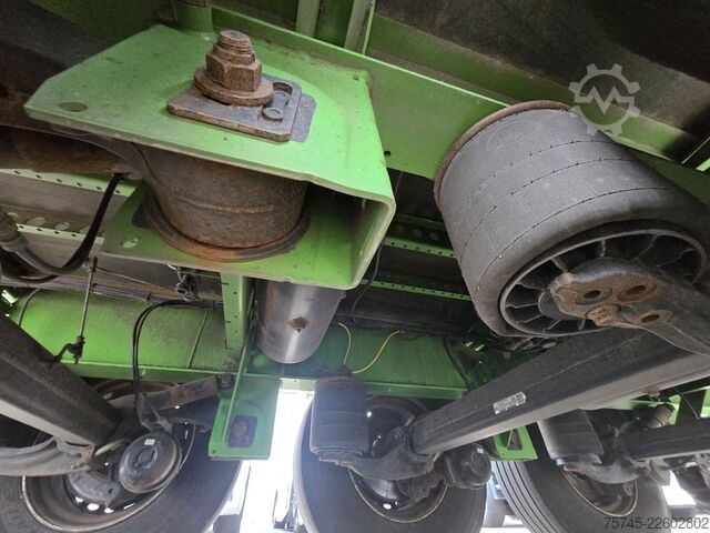 Open semitrailer with tarp KRONE SD * PR.+PL. * SAFETY ROOF * BPW * LIFT *