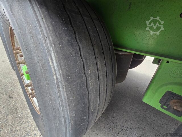 Open semitrailer with tarp KRONE SD * PR.+PL. * SAFETY ROOF * BPW * LIFT *