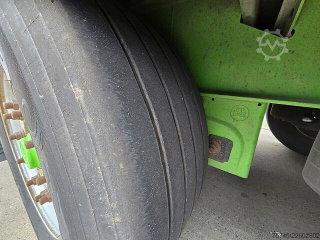 Open semitrailer with tarp KRONE SD * PR.+PL. * SAFETY ROOF * BPW * LIFT *