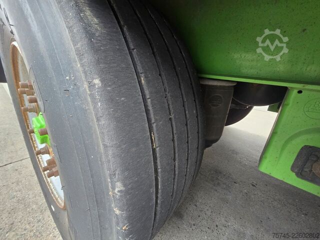 Open semitrailer with tarp KRONE SD * PR.+PL. * SAFETY ROOF * BPW * LIFT *