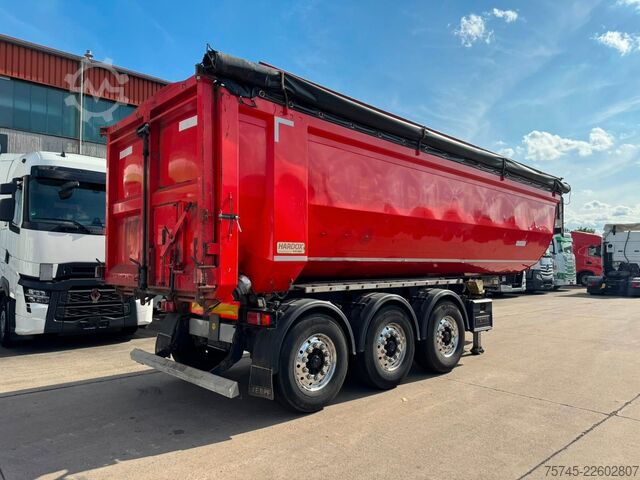 Tipper semitrailer KEMPF SKM 35/3 * HARDOX * ALCOA * LIFTACHSE *STAHL*TÜV