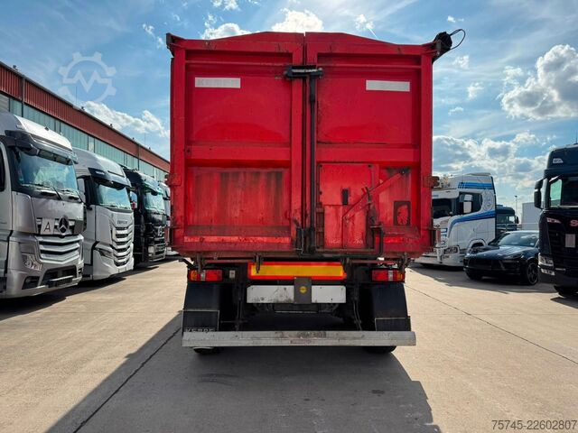 Tipper semitrailer KEMPF SKM 35/3 * HARDOX * ALCOA * LIFTACHSE *STAHL*TÜV