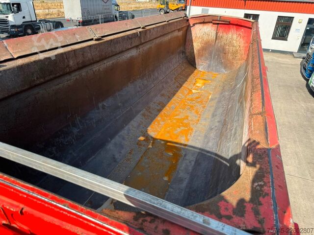 Tipper semitrailer KEMPF SKM 35/3 * HARDOX * ALCOA * LIFTACHSE *STAHL*TÜV